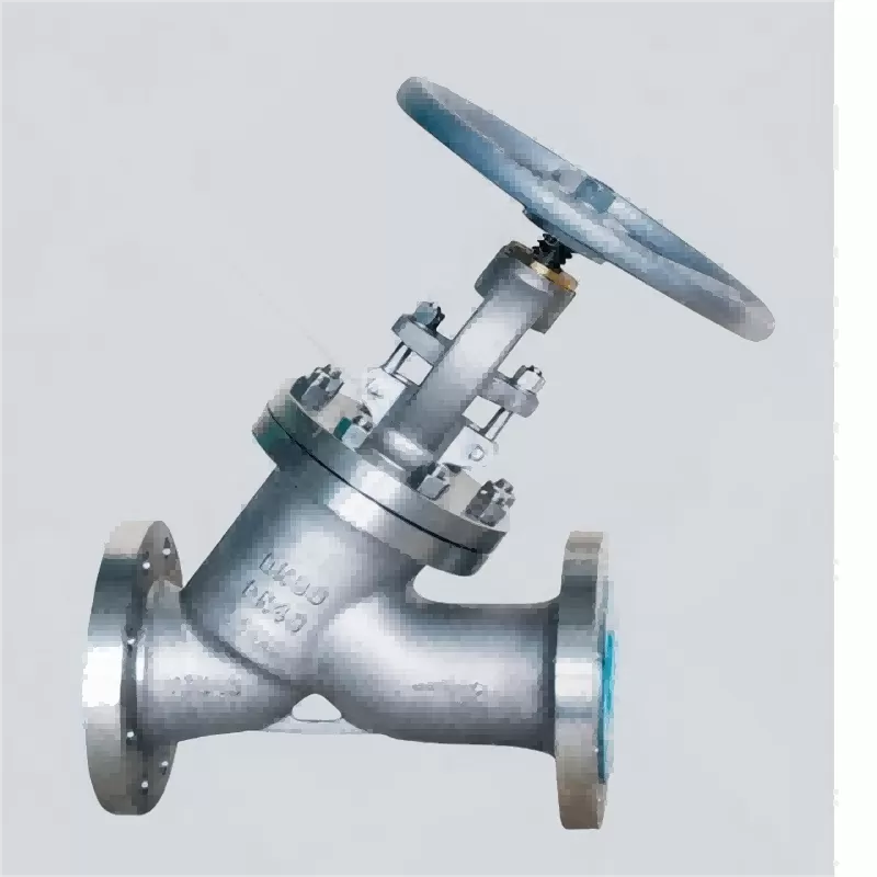 Y-type stop valve，Y-Type Design Globe Valves，stop valve