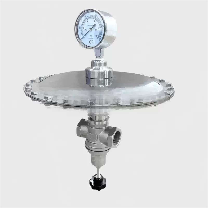 Self-operated threaded micro-pressure regulating valve,threaded micro-pressure regulating valve,pressure regulating valve